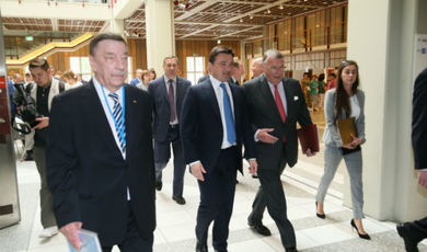 Губернатор принял участие в открытии конференции городов-партнеров Германии и России