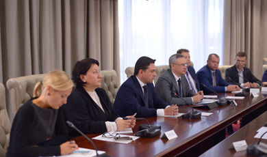 Глава региона провел рабочую встречу с представителями Ассоциации председателей советов многоквартирных домов Подмосковья