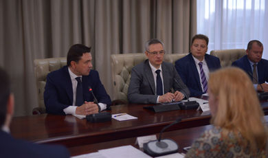 Глава региона провел рабочую встречу с представителями Ассоциации председателей советов многоквартирных домов Подмосковья