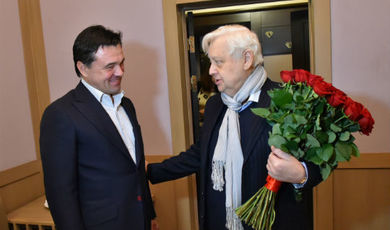 Губернатор Московской области Андрей Воробьев посетил МХТ имени А.П. Чехова