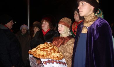 Рождественские гуляния в Зарайске 