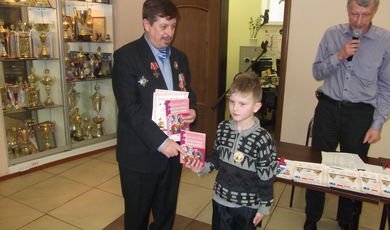 Самый юный Зарайский участник шахматного фестиваля