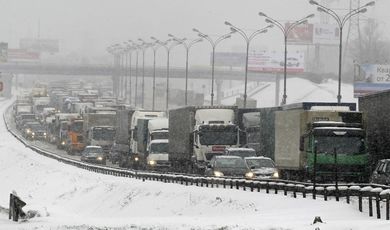  Больше всего от снегопада пострадал Запад Московской области 