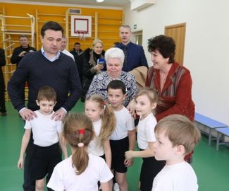  С рабочим визитом посетил Зарайск Губернатор Московской области Андрей Воробьев 