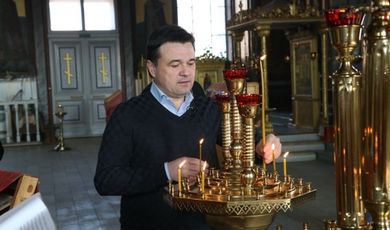  С рабочим визитом посетил Зарайск Губернатор Московской области Андрей Воробьев 