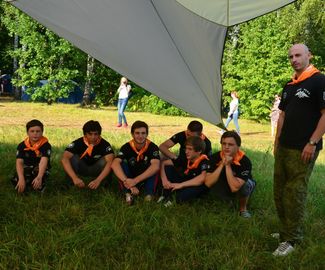 Закрытие лагеря.