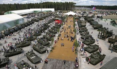 На форуме «Армия-2016» в Подмосковье покажут свыше 500 единиц техники 