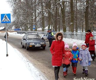 Мероприятие «Пешеход» в Зарайске.