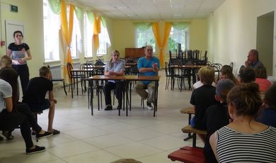 Сотрудник ОМВД России по г.о. Зарайск провела антинаркотическую беседу в детском лагере