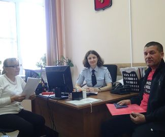 Член Общественного совета при ОМВД России по г.о. Зарайск проверила качество предоставления госуслуг