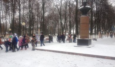 Воспитанники ВПК «Русь» приняли участие в праздновании Дня Героев Отечества