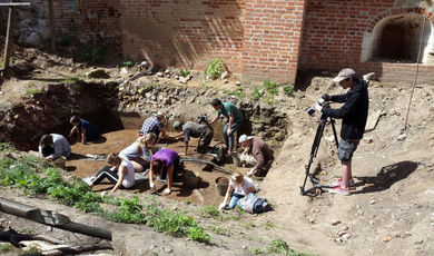 На Зарайской стоянке возобновились археологические раскопки