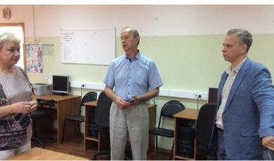Новый компьютерный класс появится в гимназии Зарайска при поддержке депутата Мособлдумы Владимира Гольберта