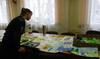 В ОМВД России по г.о. Зарайск прошел конкурс рисунков и поделок «Полиция глазами детей»