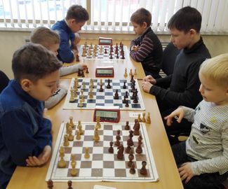 Новогодний турнир по шахматам.