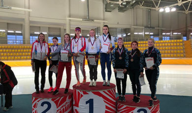 Подмосковные конькобежцы завоевали шесть золотых медалей на Кубке России