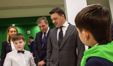 Воробьев посетил с рабочим визитом городской округ Мытищи