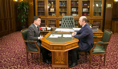 Воробьев провел встречу с председателем Комитета по архитектуре и градостроительству