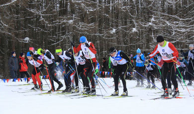 Около 1500 человек приняли участие в «Зарайской лыжне-2019»