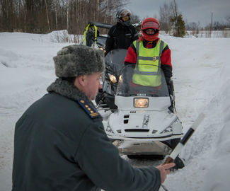 Около трех тысяч единиц самоходной техники проверили по итогам операции «Снегоход-2019»
