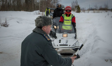 Около трех тысяч единиц самоходной техники проверили по итогам операции «Снегоход-2019»