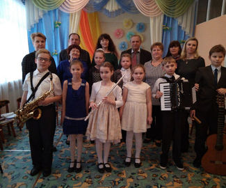 Зарайский музыкальный клуб «Малыши-малышам» выступил с концертом в детском саду
