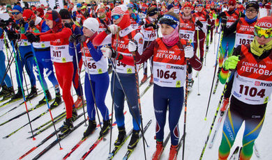 Более 1,5 тыс. лыжников участвовали в гонке «Кубок Легкова» в Пересвете