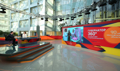 Воробьев подвел основные итоги марта в эфире телеканала «360»