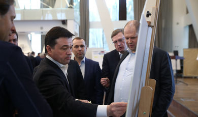 Воробьев принял участие в выездном совещании «Национальные проекты - этап "Реализация"»