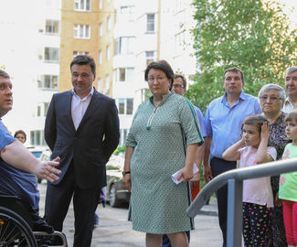 Воробьев посетил с рабочим визитом городской округ Красногорск