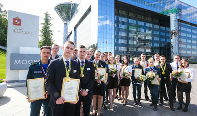 Воробьев наградил победителей и призеров Национального чемпионата WorldSkills Russia-2019