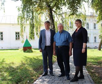 Визит С.М.Миронова в музей "Зарайский кремль"