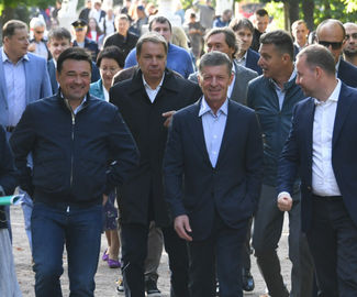 Губернатор принял участие в празднике в честь столетнего юбилея музея-усадьбы «Архангельское»