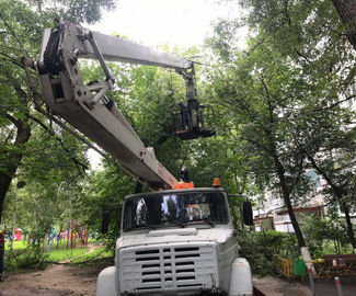 В Зарайске очищена от сухостоя территория вблизи памятника предкам М.А. Шолохова
