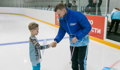 На ледовой арене спортивного комплекса прошли соревнования по фигурному катанию «Зарайская льдинка».