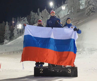 Фристайлисты из Подмосковья завоевали золото, серебро и бронзу кубка Европы.