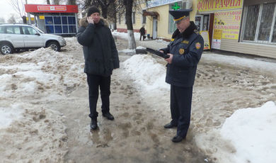 В Зарайске стартовала операция «Снегопад».