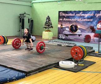 Открытый новогодний кубок по тяжёлой атлетике прошёл в Зарайске