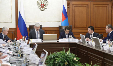 Губернатор принял участие в заседании Совета по развитию транспортной системы Москвы и области