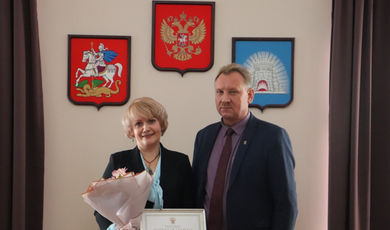 Глава городского округа Зарайск поздравил с профессиональным праздником работников и ветеранов педагогического труда.