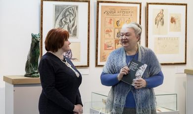 В Доме-музее А.С. Голубкиной открылась новая выставка, приуроченная ко дню рождения скульптора