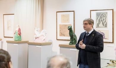 В Доме-музее А.С. Голубкиной открылась новая выставка, приуроченная ко дню рождения скульптора