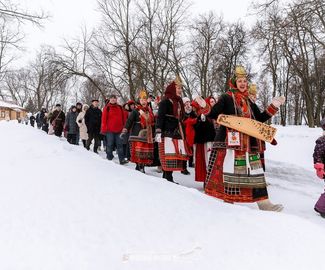 Масленица в атмосфере народного быта прошла Музее-усадьбе Ф.М. Достоевского «Даровое»