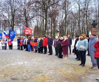 Концерт в честь годовщины воссоединения Крыма с Россией прошёл в Зарайске.