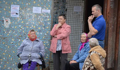"Весёлые старты" на Московской 