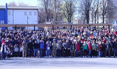 Порядка шести тысяч человек приняли участие в массовом, общеобластном субботнике в Зарайске. 