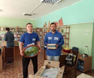 Зарайский молодогвардеец продолжает помогать жителям Донбасса.