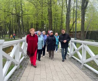 Участники проекта Губернатора Московской области "Активное долголетие" г.о. Зарайск посетили с экскурсионной поездкой город Воскресенск.