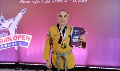 Зарайский тренер-преподаватель стал победителем Международного турнира по тхэквондо