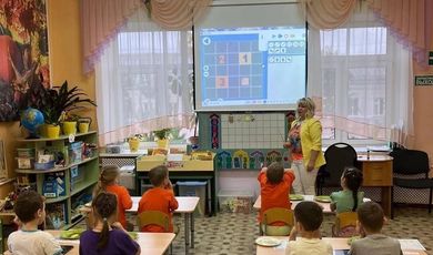 Зарайские дошкольники изучают основы программирования